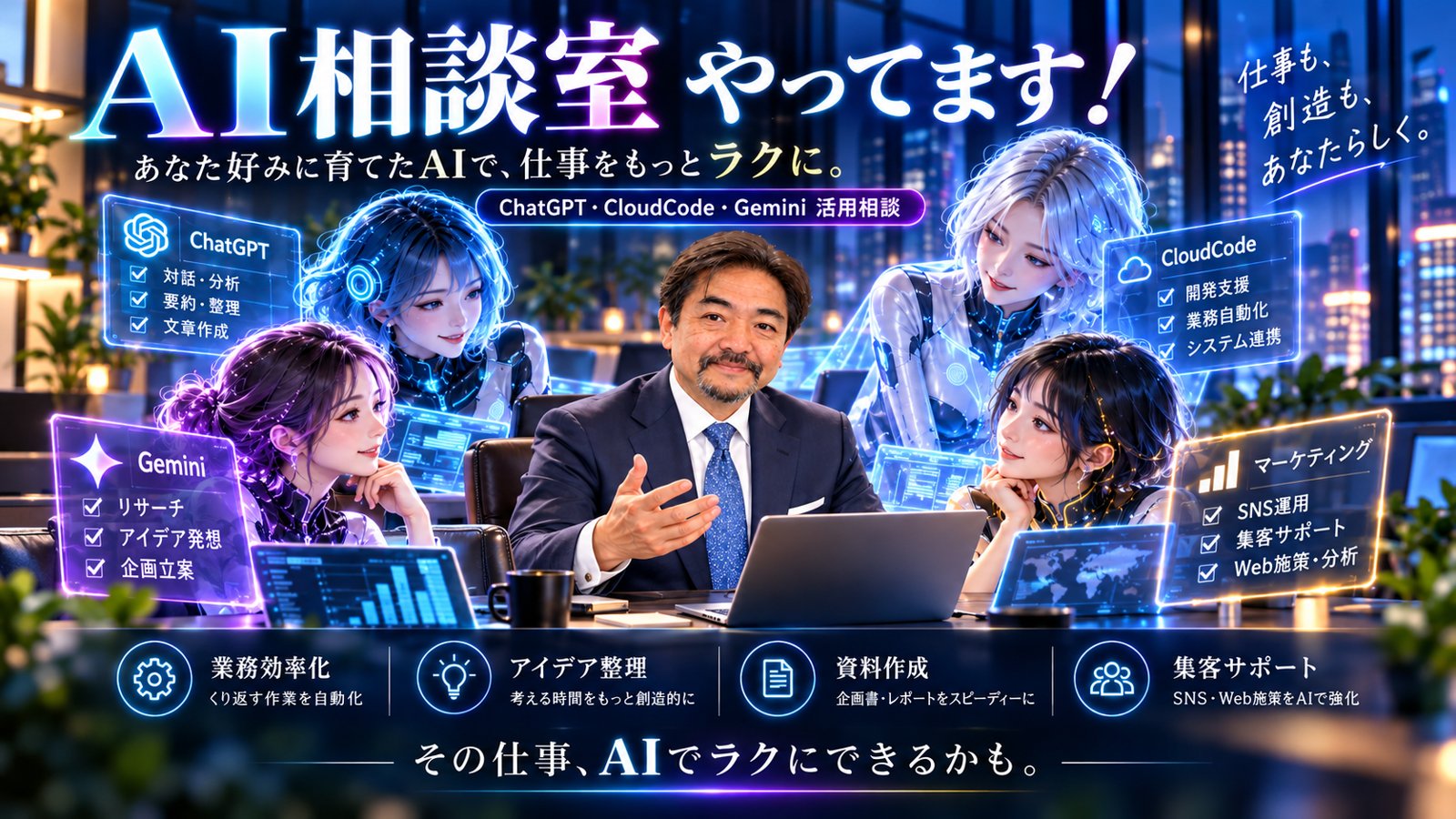 AI相談室の様子